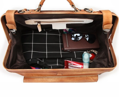 Italian Crocodile Leather Business Luggage And Travel Bag