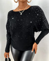 Ladies Casual Loose Knit Sweater
