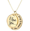 I Love You Necklace