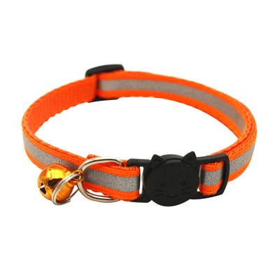 Reflective Bell Cat Jack Collar