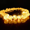 Crystal Solar Power LED Lamps String Lights