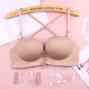 Invisible Drawstring Gather Bra