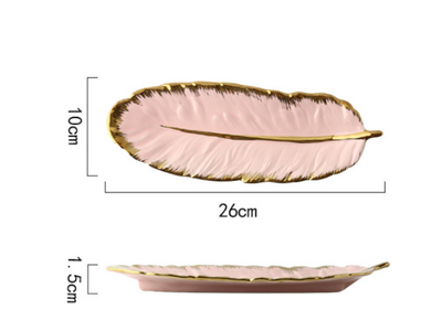 Luxury Leaf Storage Tray