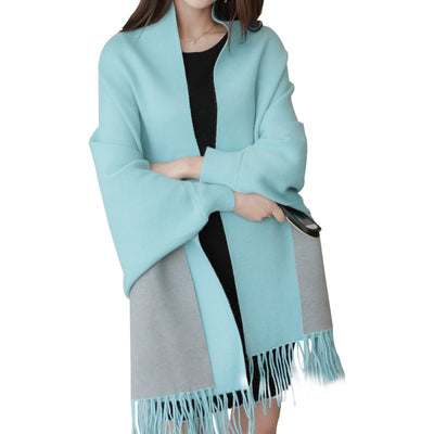 Cashmere Double-Color Scarf