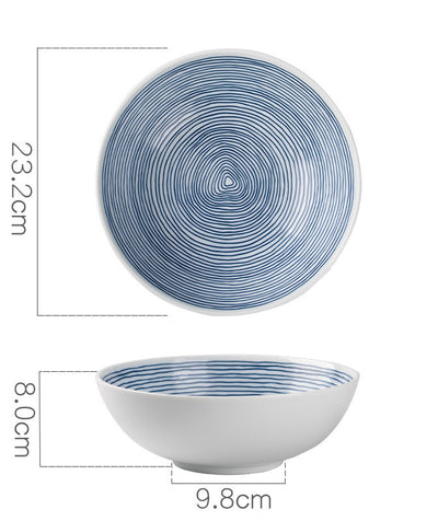 Ring Line Ceramic Dinnerware