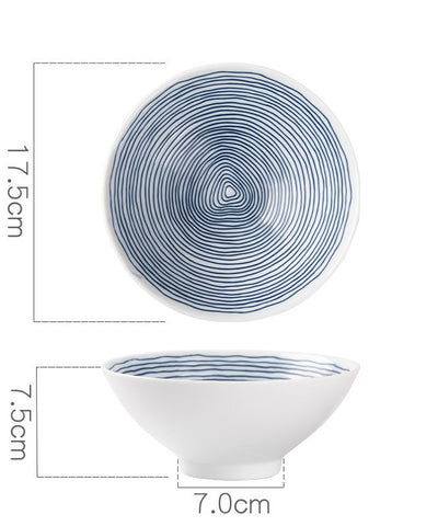 Ring Line Ceramic Dinnerware