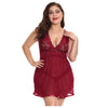 V Neck Lace Babydoll Sleepwear