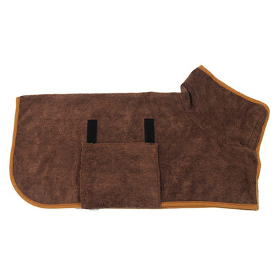 Pet Bathrobe With Waist Wrap - Casa Loréna Store