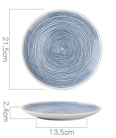 Ring Line Ceramic Dinnerware