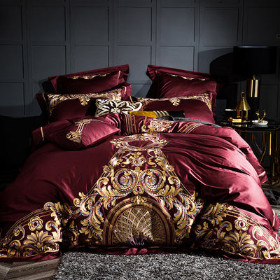 4 Pce Set Egyptian Bedding Set