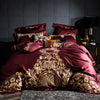 4 Pce Set Egyptian Bedding Set