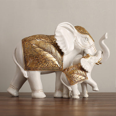 Elephant Resin Figurine