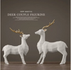 Deer Figurines 2 Pce Set