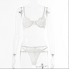 Ladies Underwire Bra & Underwear Set