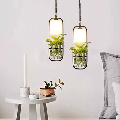 Iron Hydroponic Chandelier