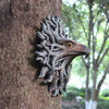 Resin Crafts Animal Eagle Head Tree