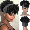 African Hair, Band, Turban Chemical Fiber Wig