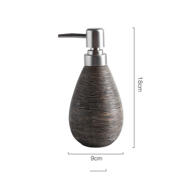 Bathroom Ceramic Bottle Dispenser