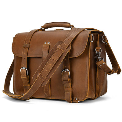 Leather Hand Luggage Bag