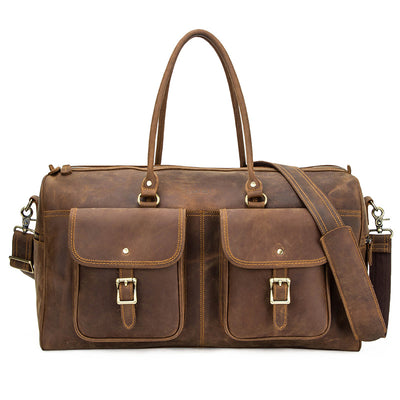 Large Capacity Leather Travel Bag