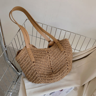 Big Straw Beach Bag