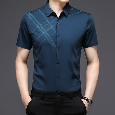 Men's Short Sleeve Business Shirt