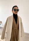 Long Double-sided Wool Coat