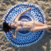 Round Printed Beach Towel