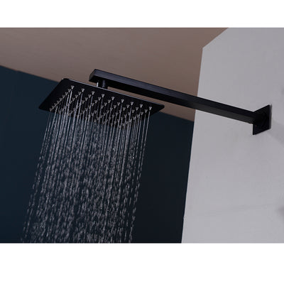 Brass Wall-Mounted Concealed Overhead Shower Arm