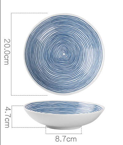 Ring Line Ceramic Dinnerware