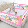 Adjustable Height Baby Bed Fence
