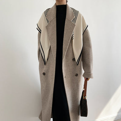 Long Double-sided Wool Coat