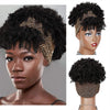 African Hair, Band, Turban Chemical Fiber Wig