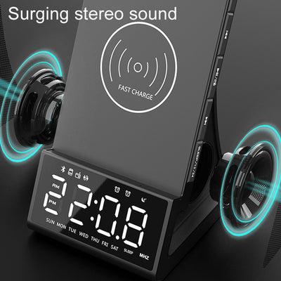 Phone Charging Speaker Alarm Clock Radio