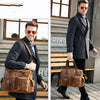 Business Leather Travel Hand Luggage