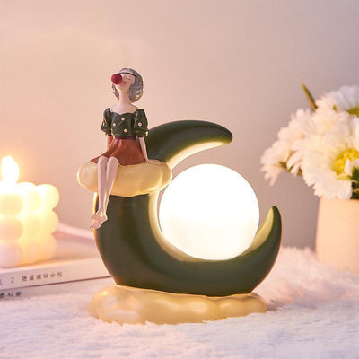 Nordic Creative Bubble Girl Moon Light