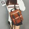 Women's PU Retro Backpack